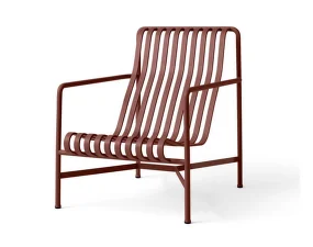 Křeslo Palissade Lounge Chair High, iron red