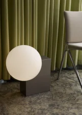 Stojací lampa Journey SHY4, brushed steel