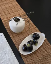 Servírovací talíř Native Oval Tray Medio, birch