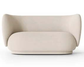 Sofa Rico 2, Bouclé off-white