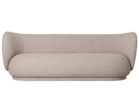 Sofa Rico 3, Bouclé sand