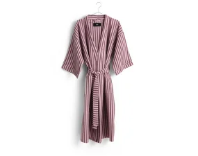Župan Waffle Bathrobe, stripe cool pink
