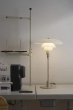 Stolní lampa PH 3/2, glossy beige