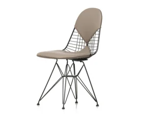 Židle Eames DKR-2, basic dark / leather