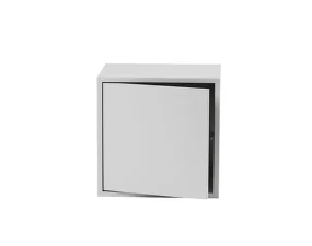 Policový díl Stacked (w. door) medium, light grey