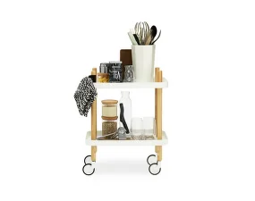 Servírovací stolek Block Table, white