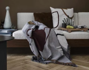 Deka Mirage Blanket, off white