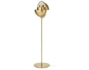 Stojací lampa Multi-Lite, brass/brass