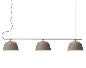 Svítidlo Ambit Rail, taupe