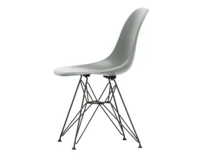 Židle Eames Fiberglass DSR, sea foam green/black