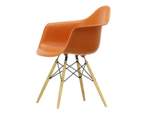 Židle Eames DAW, rusty orange