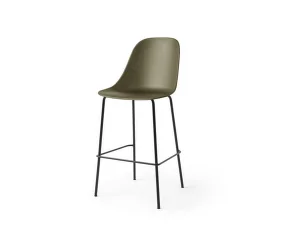 Barová židle Harbour Side Chair 63 cm, olive/black steel