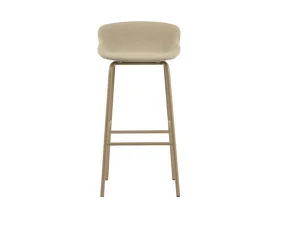 Celočalouněná barová židle Hyg Barstool 75, sand/main line flax