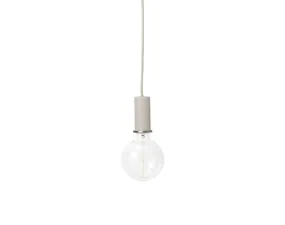 Lampa Collect Low, light grey