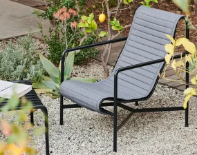 Textilní podsedák Palissade Lounge Chair High quilted cushion, anthracite