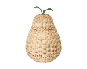 Úložný koš Braided Pear Large, natural