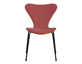 Židle Series 7™, přední čalounění, paradise orange / black
