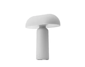 Přenosná stolní lampa Porta, grey