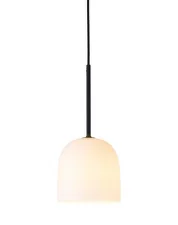 Závěsná lampa Howard, bone china