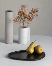 Talíř Curve, black