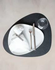 Prostírání Curve Hippo, black-anthracite