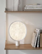 Přenosná lampa Tense Portable Table Lamp, white base/white tyvek