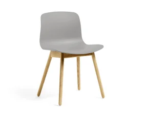 Židle AAC 12 Lacquered Solid Oak, grey