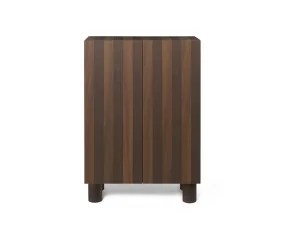 Komoda Post, smoked oak