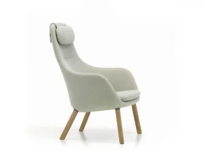 Křeslo HAL Lounge Chair, pale blue/chartreuse