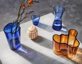 Váza Aalto 220 mm, ultramarine blue