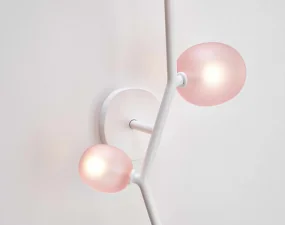 Nástěnná lampa Ivy Wall 2 PC1218, light pink / white