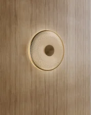 Nástěnná lampa Glint Small, brass