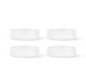 Misky Ripple set 4ks, frosted