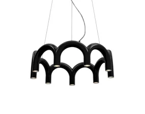 Závěsné svítidlo Arch Circle 76, black