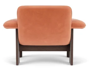 Křeslo Brasilia Low Back, Avalon 012/dark stained oak