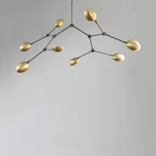 Závěsné svítidlo Drop Big, brass (5m)