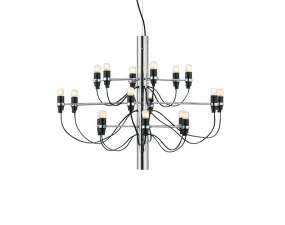 Lustr 2097/18 Frosted Bulbs, chrome