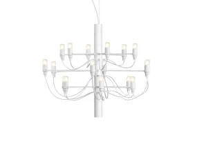 Lustr 2097/18 Frosted Bulbs, matte white