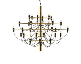Lustr 2097/30 Frosted Bulbs, brass