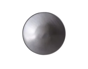 Věšák HiHat Knob Medio 2 ks, brushed steel