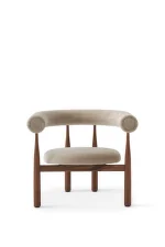 Křeslo Bukowski, walnut/Rest 23