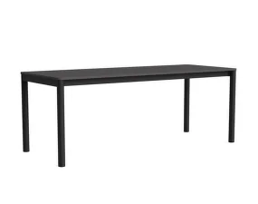 Stůl Annex Flush 200x80, charcoal/dark grey