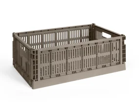 Úložný box Colour Crate L, warm grey