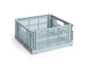 Úložný box Colour Crate Square M, dusty blue