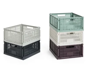 Úložný box Colour Crate Square L, charcoal