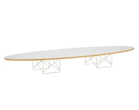 Konferenční stolek Elliptical Table ETR, white