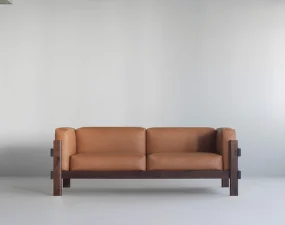 Třímístná pohovka Kube Dark Brown, Ultra 41574