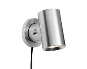Nástěnná lampa Beam, polished aluminum