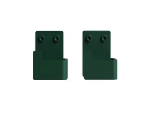 Věšáky Bath Hook - set 2 ks, green