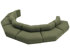 Šestimístná pohovka Connect Konfigurace 1, Grain 68243